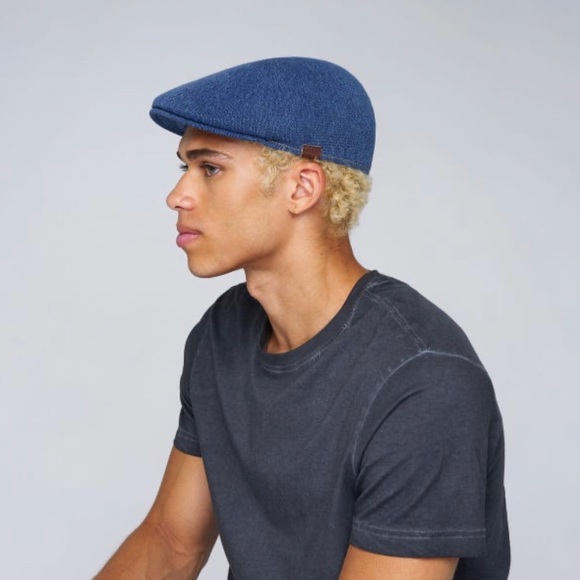 Kangol Indigo 507 Duckbill Cotton Flat Cap - Picture 8 of 8